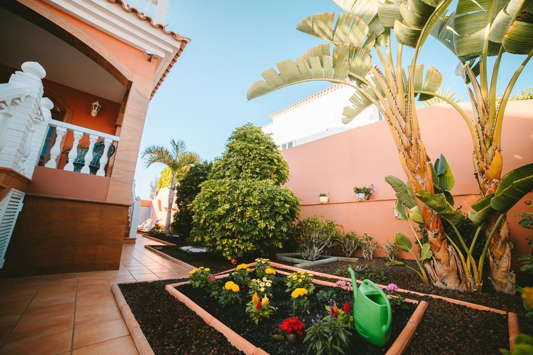 Villa Morada Sonneland Con Piscina Privada Climatizada 马斯帕洛马斯 外观 照片